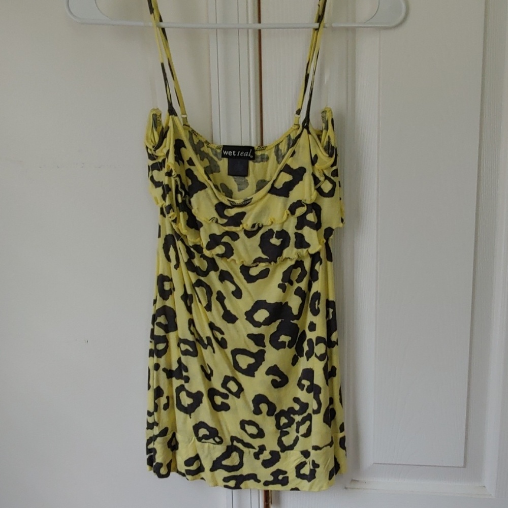 Yellow/ black top